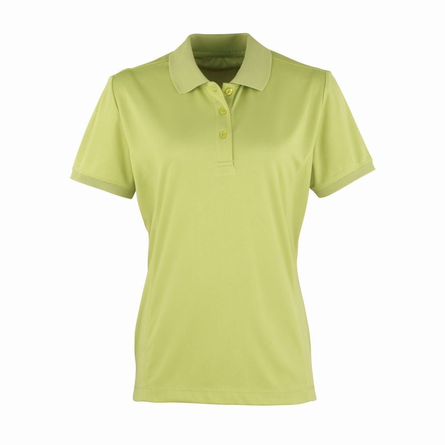 Women's Coolchecker Pique Polo | LIME